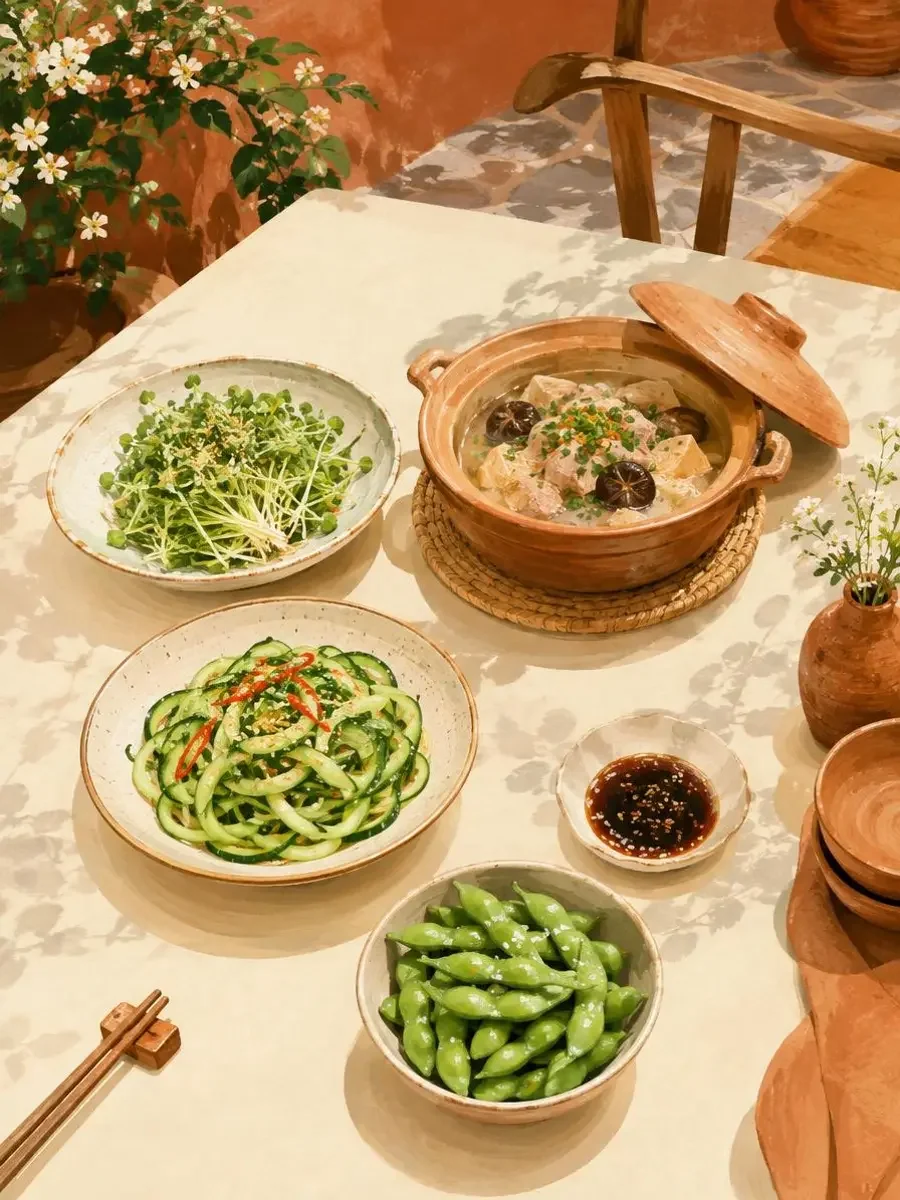 老院里的四季饭 黄豆短剧最新 老院里的四季饭 封面 - 黄豆短剧最新